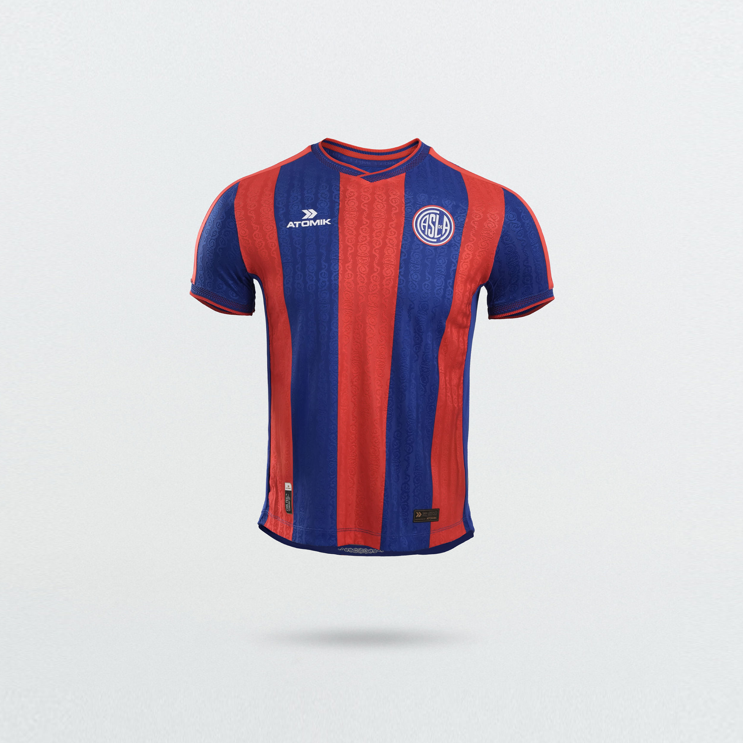Camiseta titular de niños san lorenzo 26
